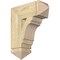 Ekena Millwork Olympic Arts & Crafts Rough Sawn Bracket, Douglas Fir, 6"W x 18"D x 22"H BKT06X18X22OLY03RDF - alternate 1